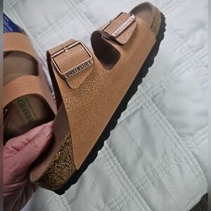 Birkenstock Arizona Size 40N Pecan Sandals